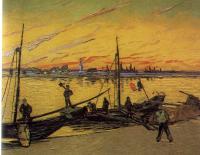 Gogh, Vincent van - Coal Barges